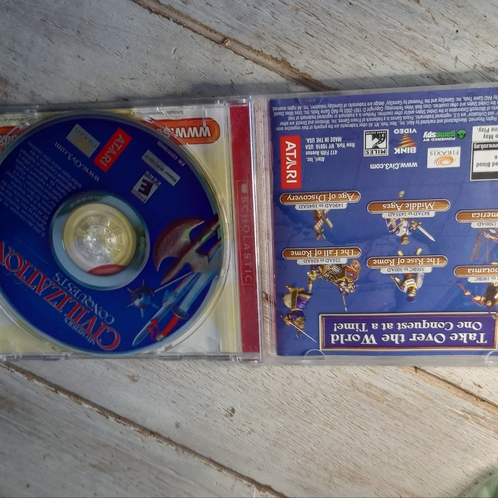 Sid Meier's Civilization III: Conquests Expansion  Pack  Computer PC Game Atari